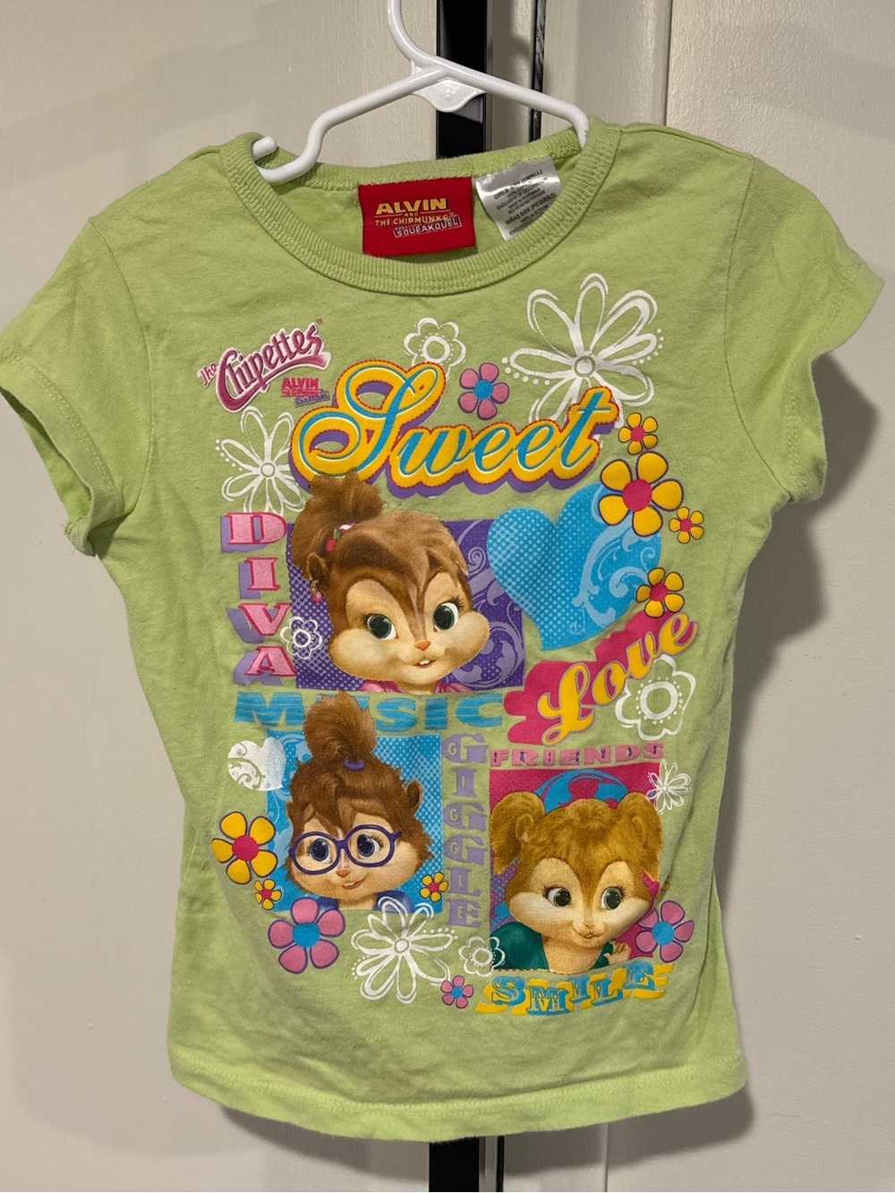 Alvin and the Chipmunks Chipettes Youth Tee Girls